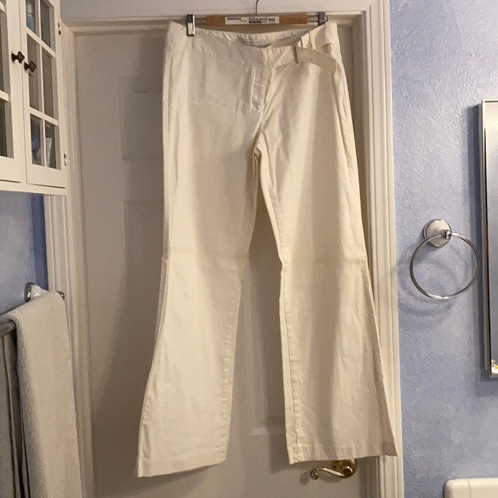 White Express Pants